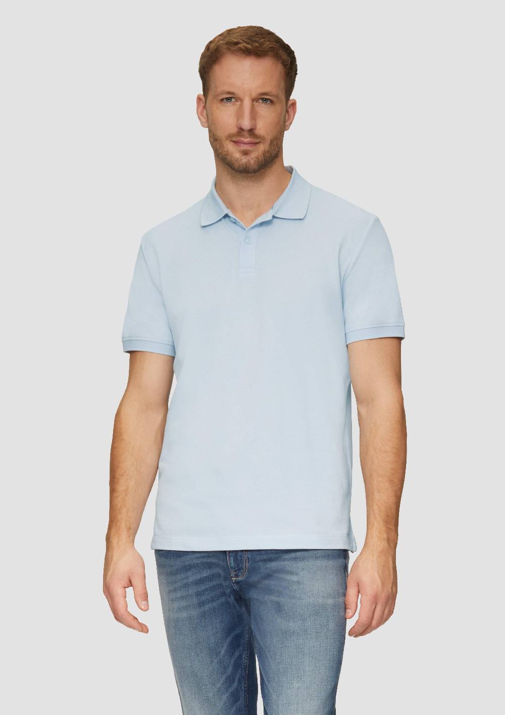 s.Oliver Poloshirt aus Baumwollpiqué Kostenloser Versand international