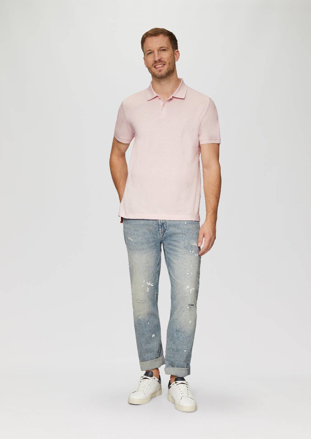s.Oliver Poloshirt aus Baumwollpiqué Fabrikladen