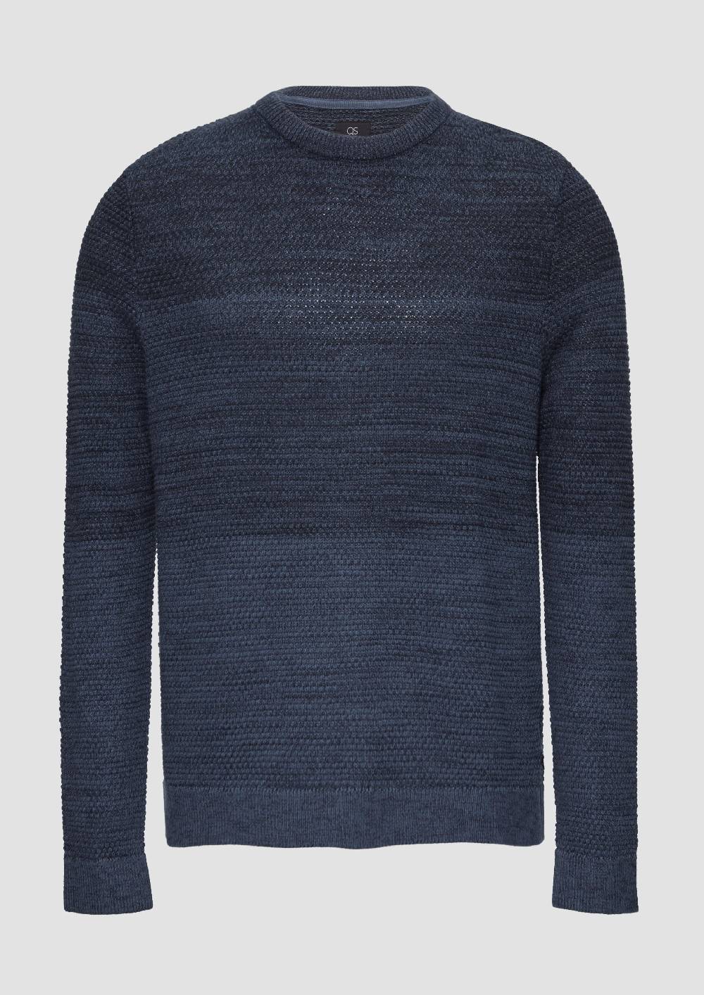 s.Oliver Strickpullover in melierter Streifenoptik Outlet