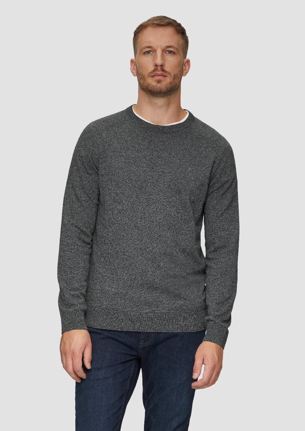 s.Oliver Strickpullover mit Raglanärmeln Verkauf