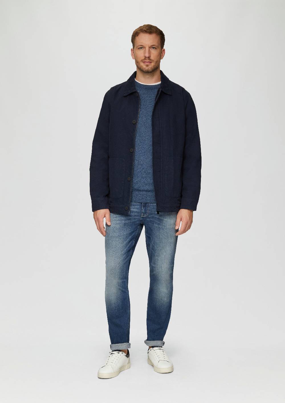 s.Oliver Strickpullover mit Raglanärmeln im Angebot