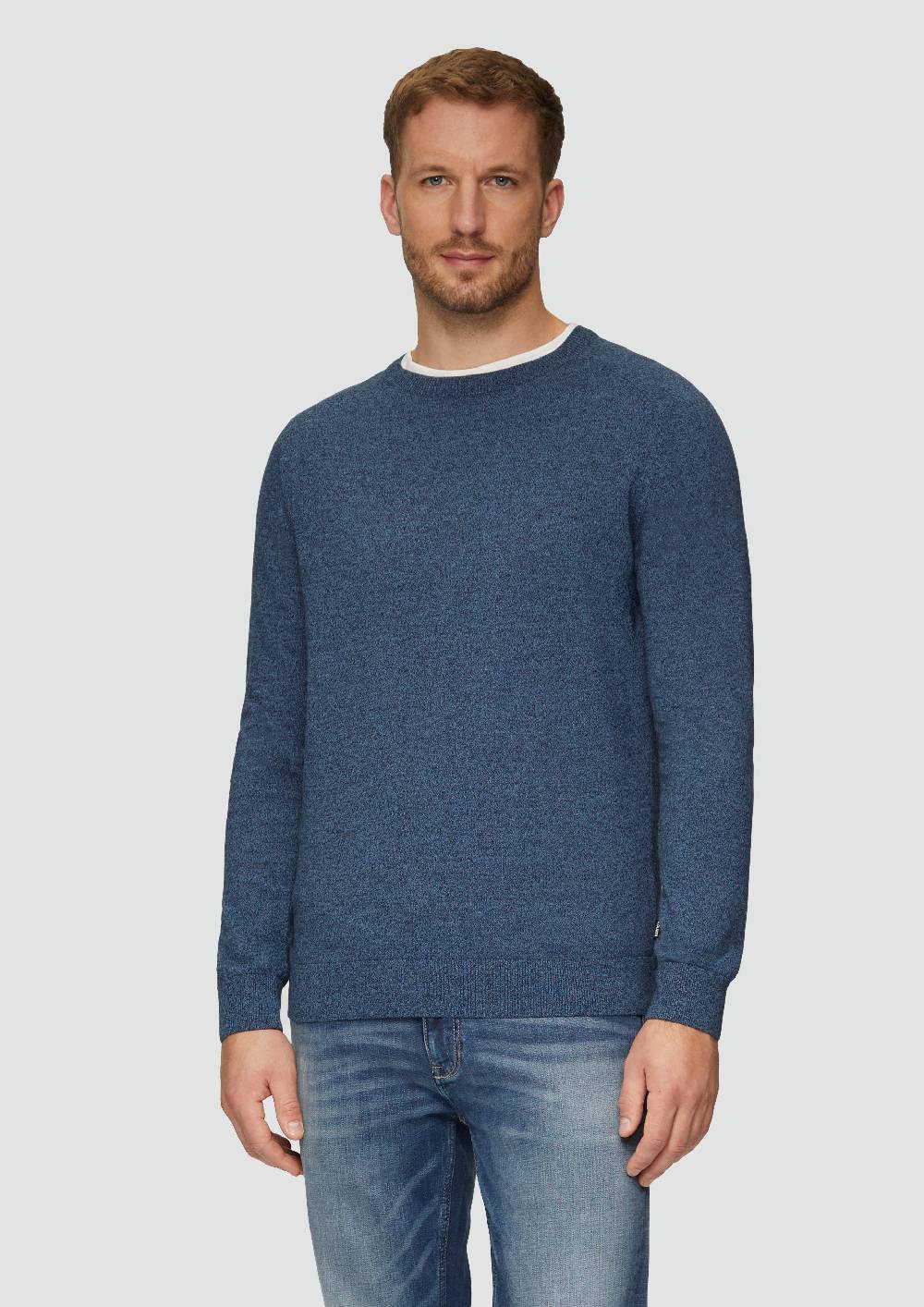 s.Oliver Strickpullover mit Raglanärmeln im Angebot