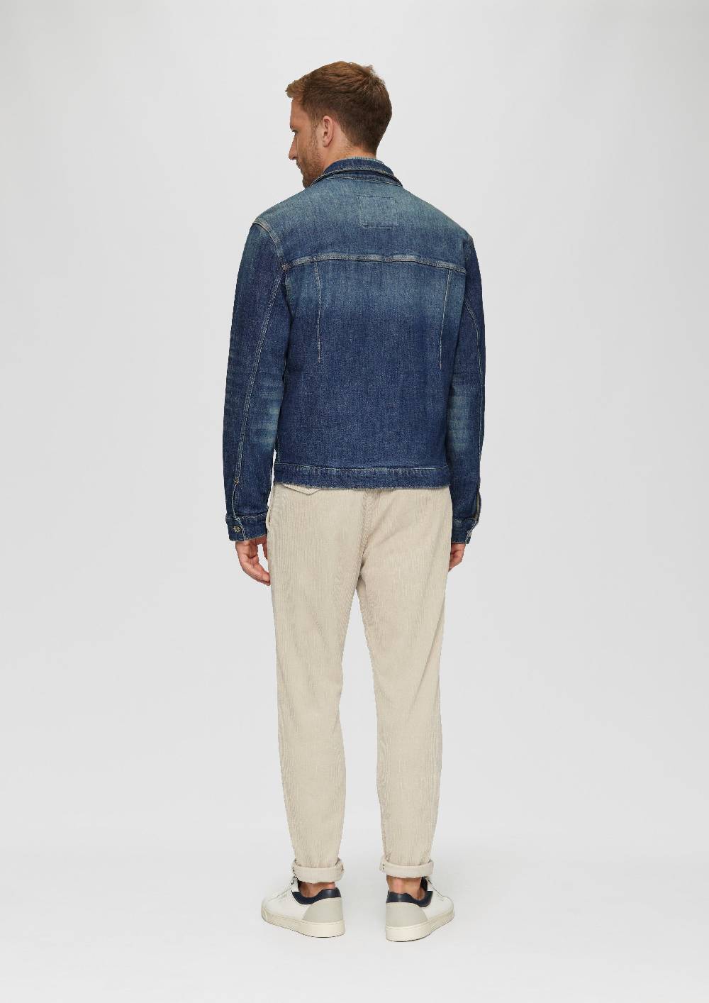 s.Oliver Jeansjacke aus Baumwollstretch Günstiger Verkauf