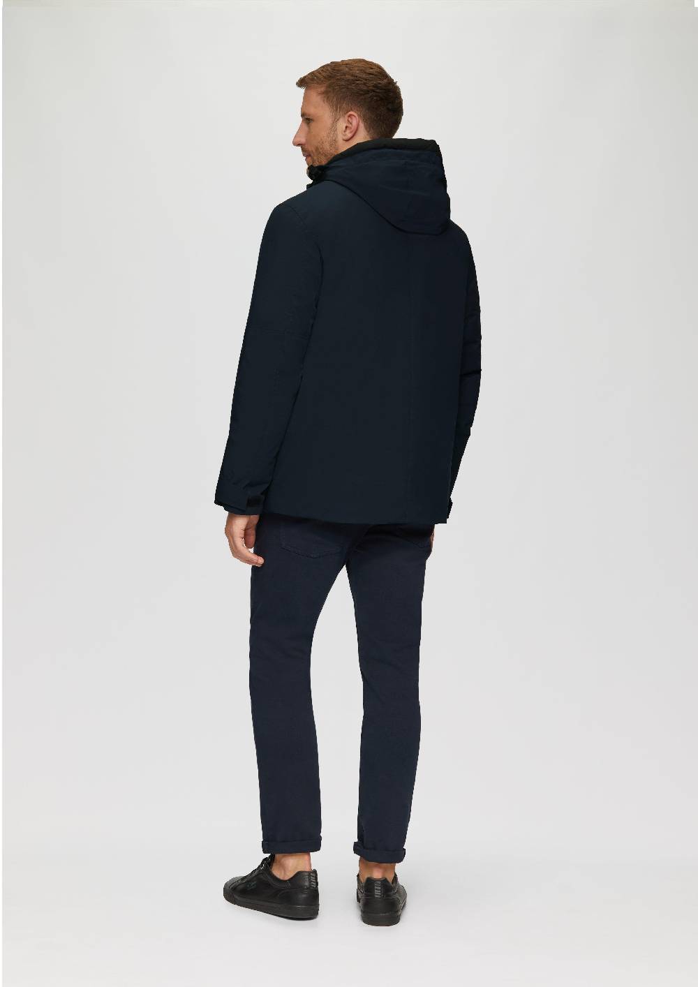 s.Oliver Wasserabweisende Jacke mit Kapuze und Zip-Details Blitzverkäufe