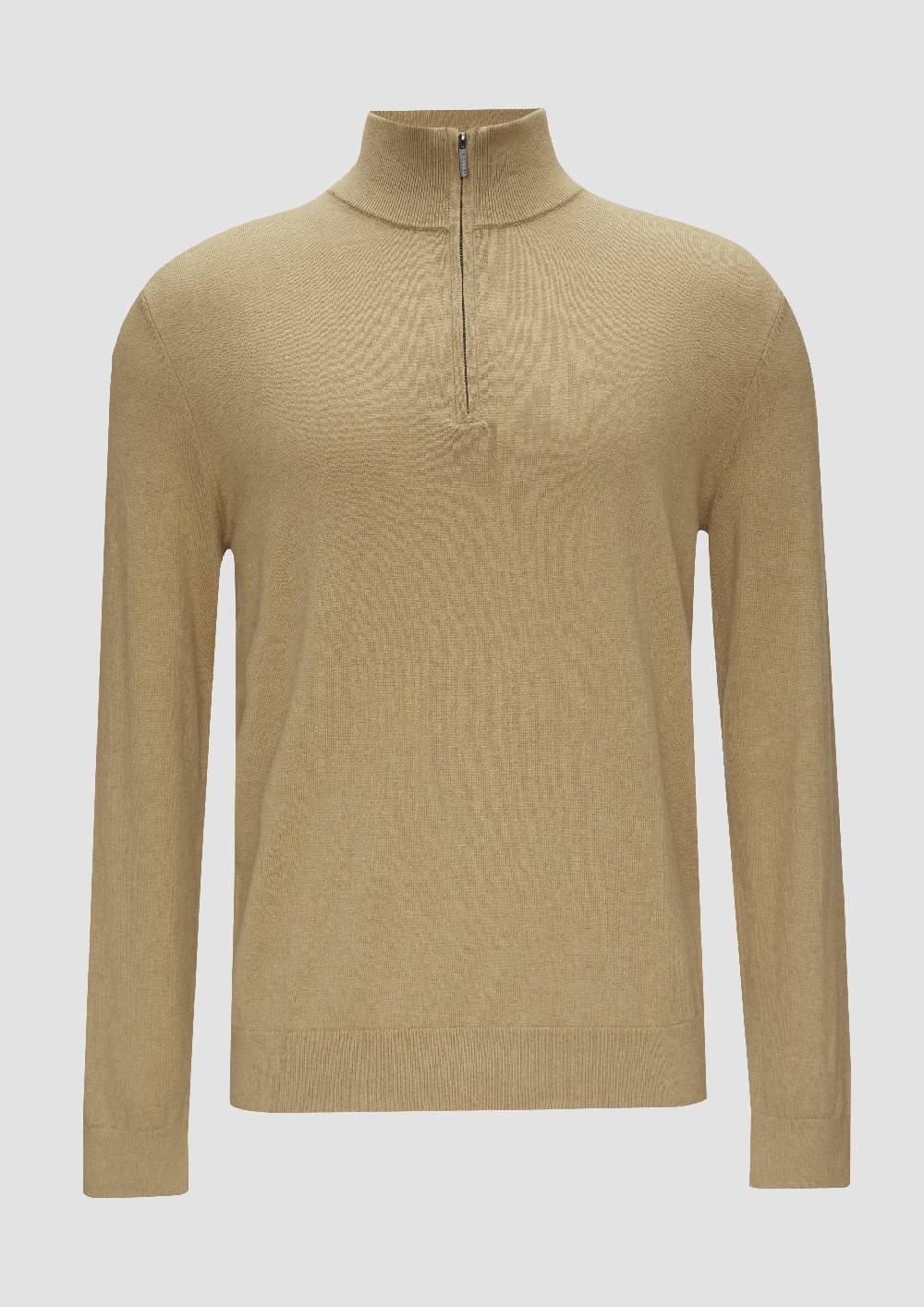 s.Oliver Strickpullover mit Stehkragen Weihnachtsangebot
