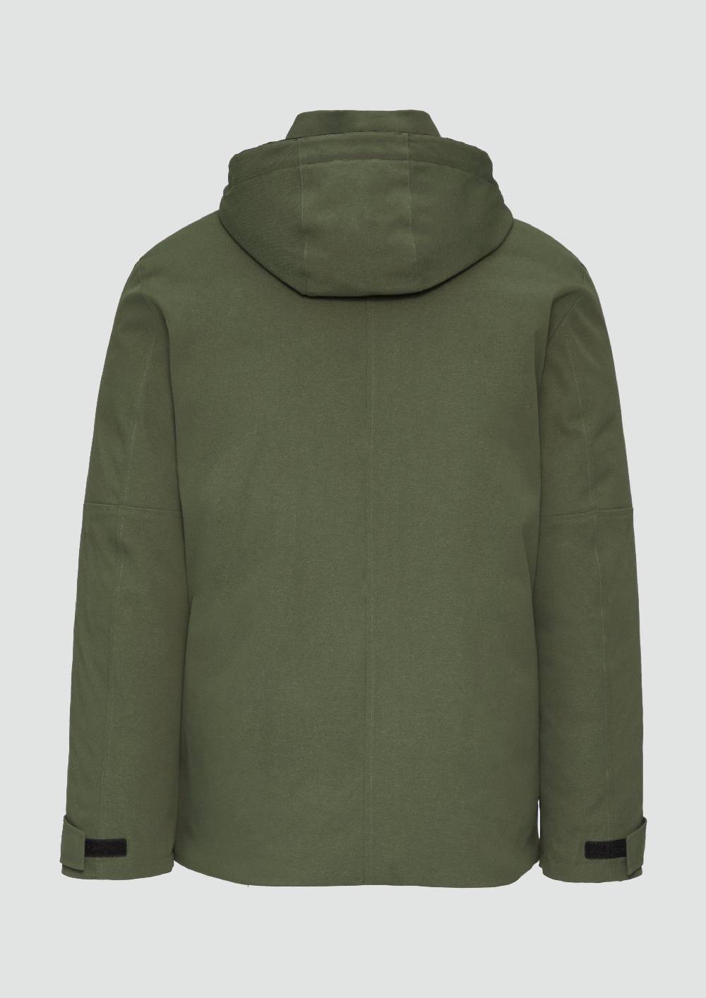 s.Oliver Wasserabweisende Twill-Jacke mit Kapuze und Zip-Details Vatertagsangebot