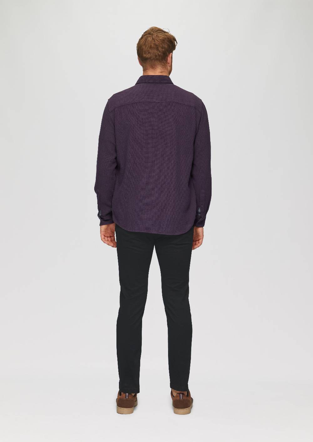 s.Oliver Regular Fit: Button-down-Hemd aus Strukturware Heißer Verkauf