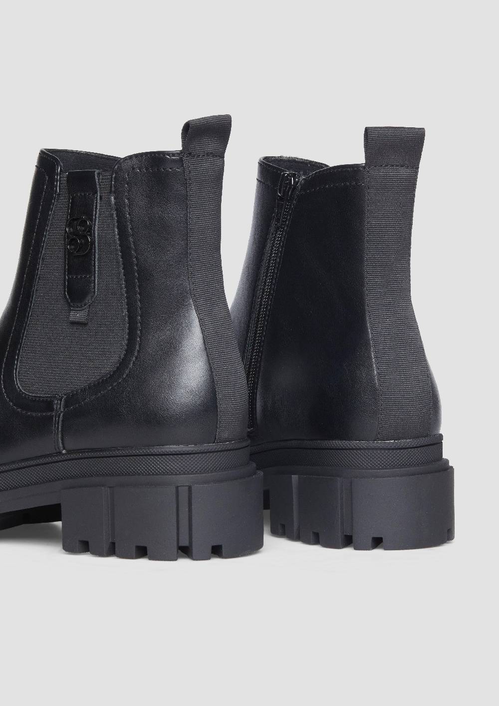 s.Oliver Chelsea Boots mit Logo-Detail Blitzangebot