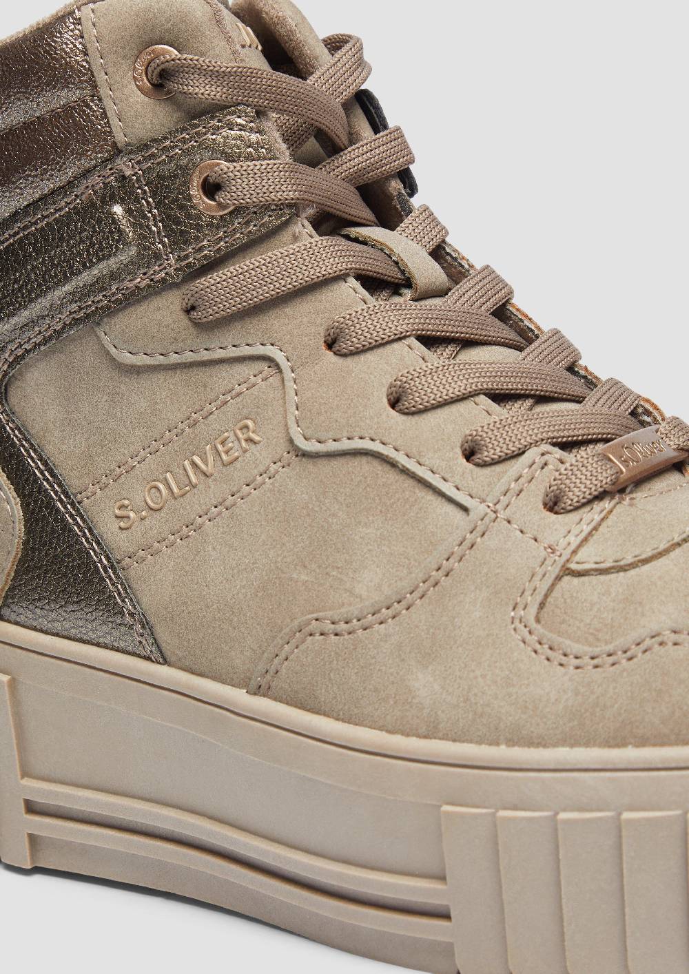 s.Oliver High Sneaker im Fabricmix Neuheiten