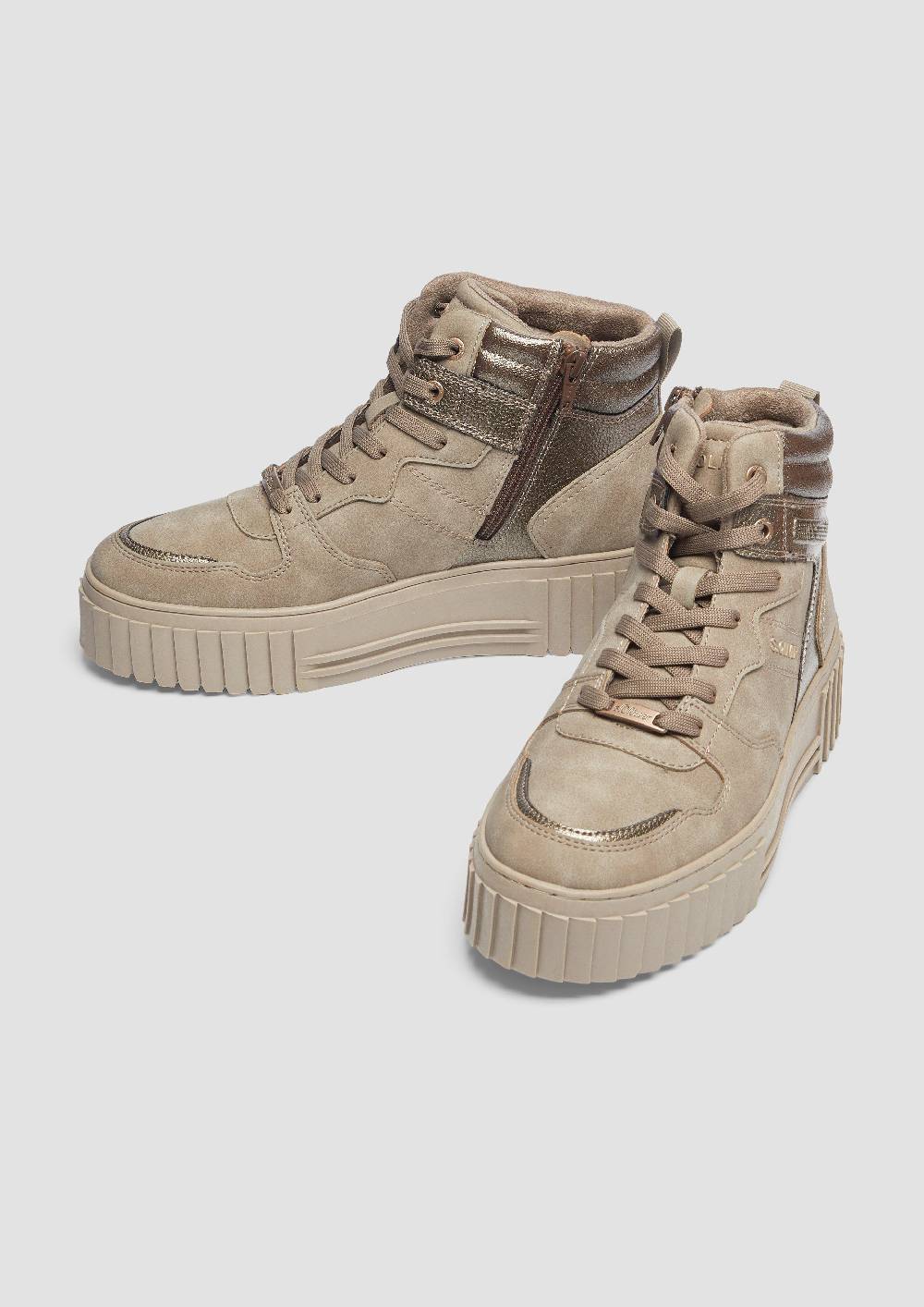 s.Oliver High Sneaker im Fabricmix Neuheiten