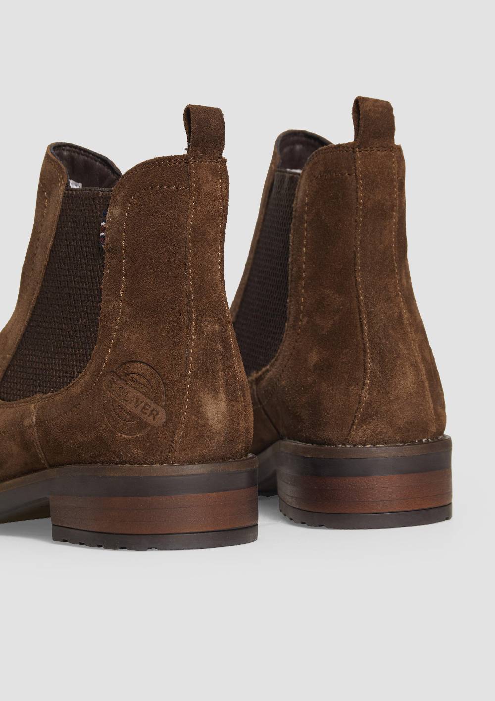 s.Oliver Chelsea-Boots aus Leder Räumungsverkauf