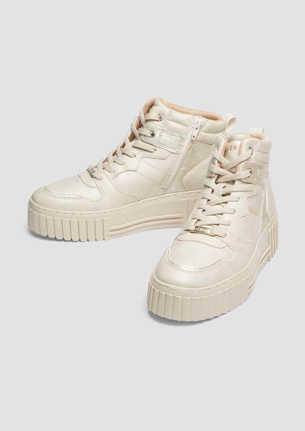 s.Oliver High Sneaker im Fabricmix Wochenangebot