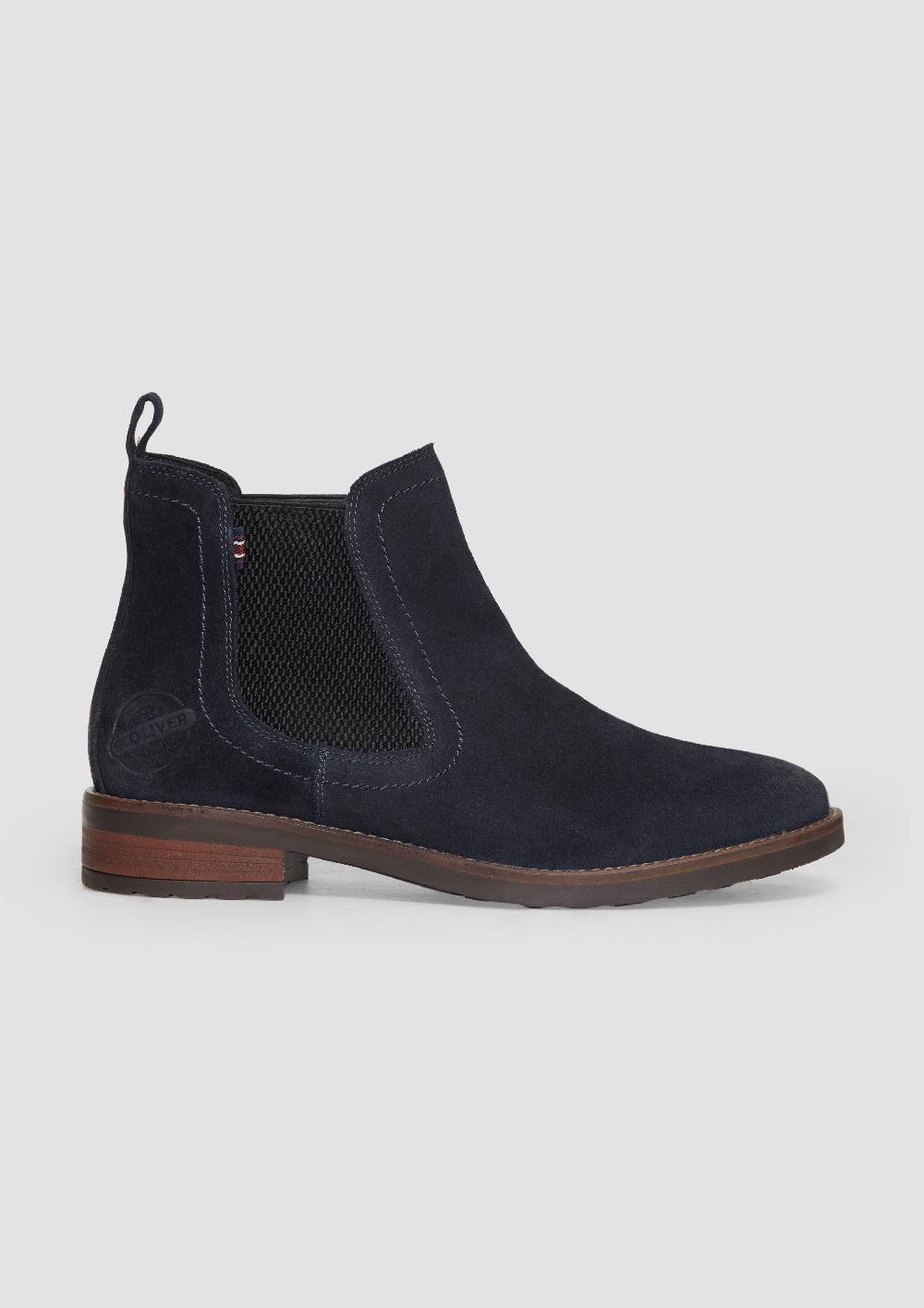 s.Oliver Chelsea-Boots aus Leder Neueste Stile