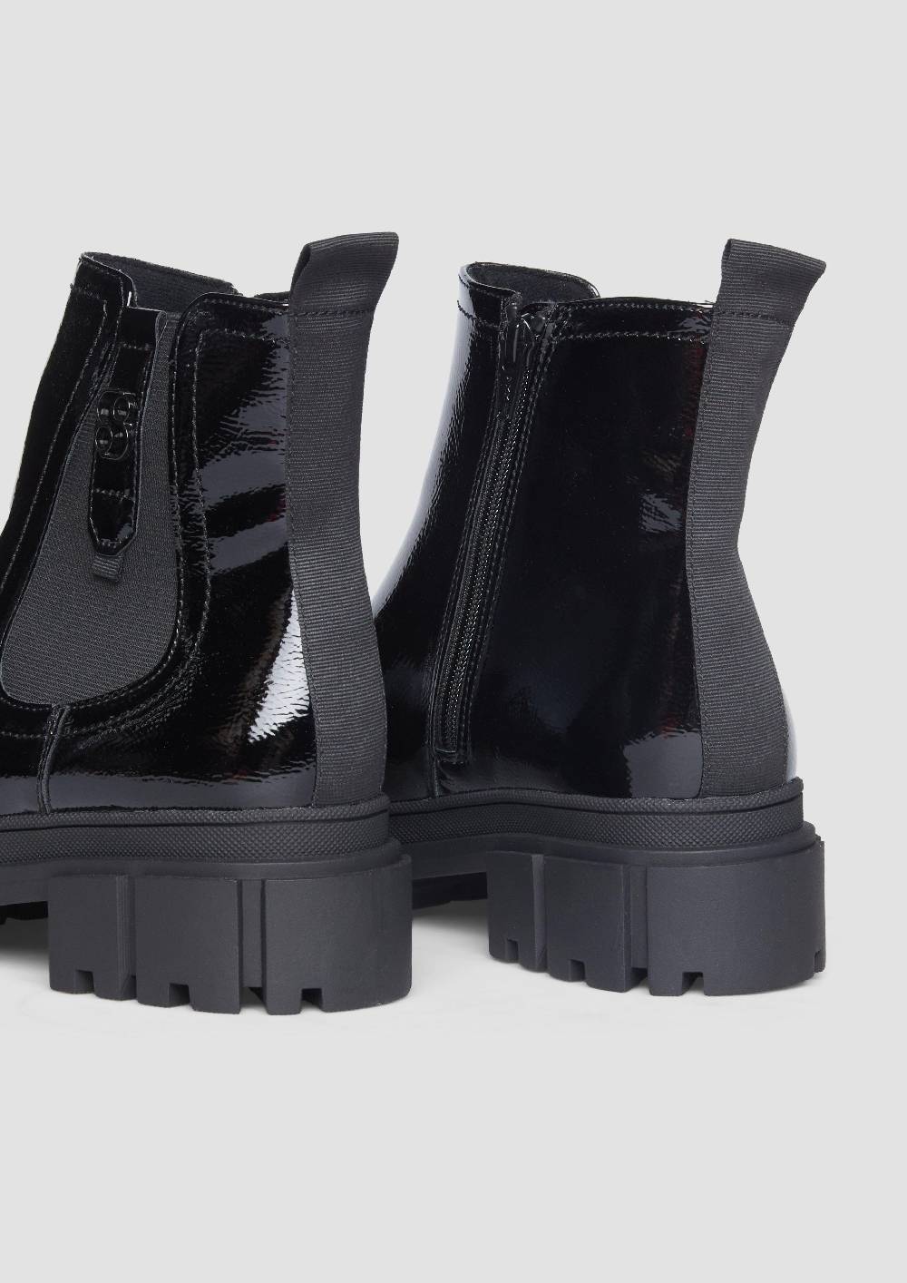 s.Oliver Chelsea Boots mit Logo-Detail Vierteljährliche Förderung