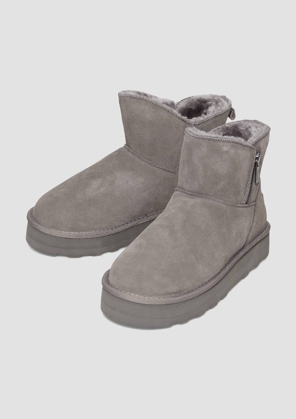 s.Oliver Gefütterte Stiefel aus Rindsleder Discount Store für neue Produkte
