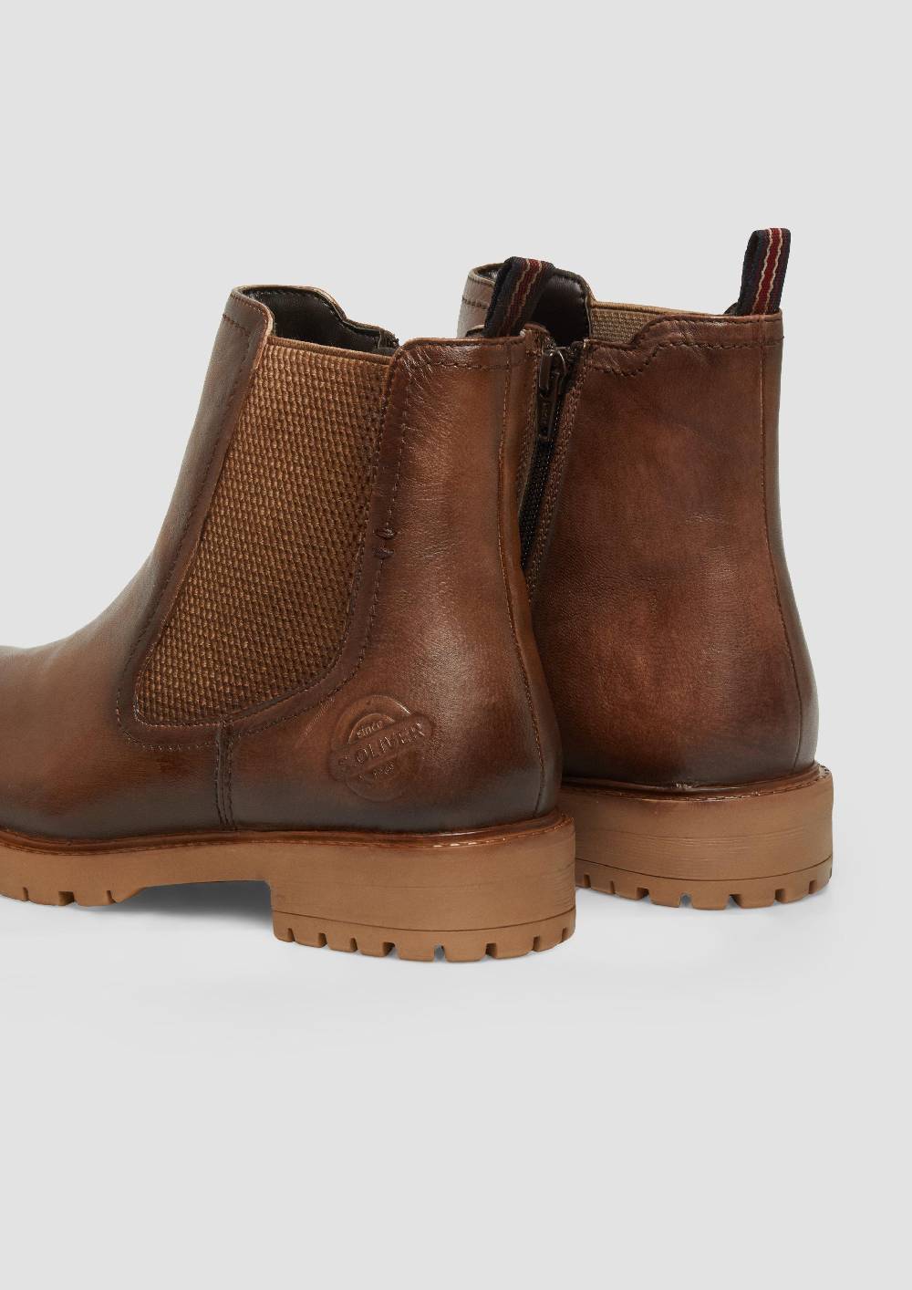 s.Oliver Chelsea Boots aus Schafsleder Fabrikladen