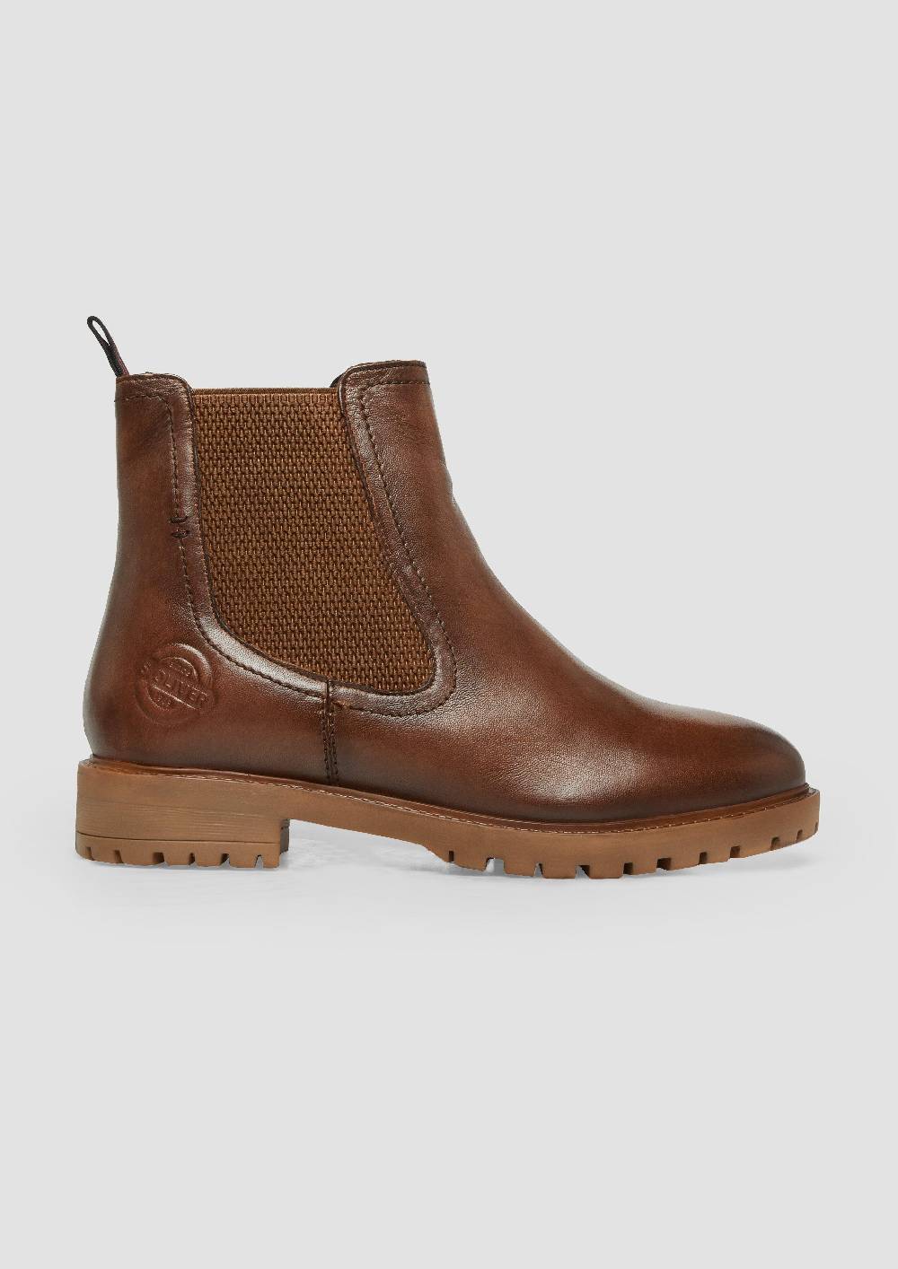 s.Oliver Chelsea Boots aus Schafsleder Fabrikladen