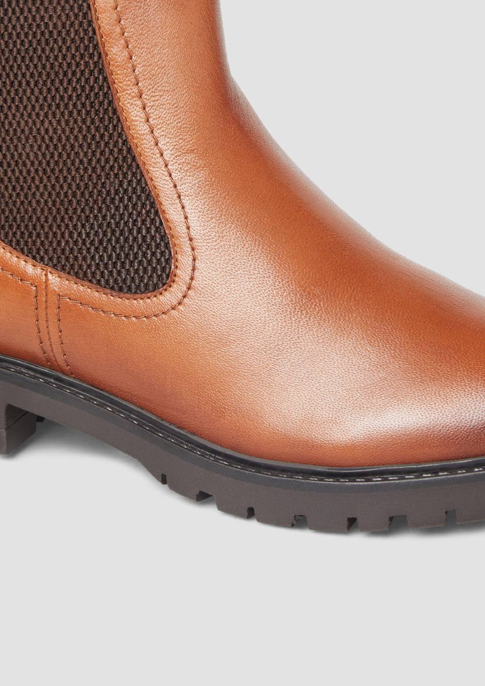 s.Oliver Chelsea Boots aus Schafsleder Begrenzt auf 3 Tage