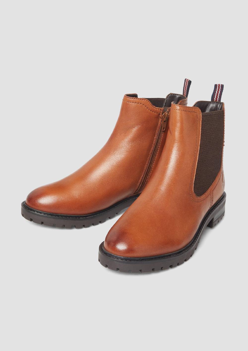 s.Oliver Chelsea Boots aus Schafsleder Begrenzt auf 3 Tage