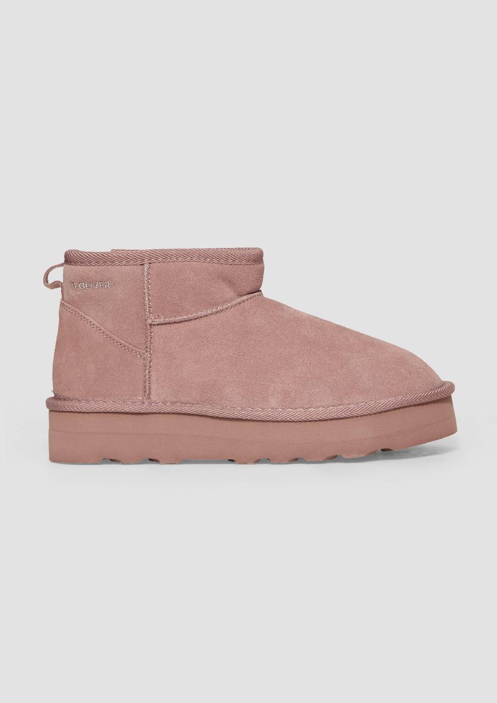 s.Oliver Stiefel mit Teddyplüsch-Futter 50% Rabatt für begrenzte Zeit