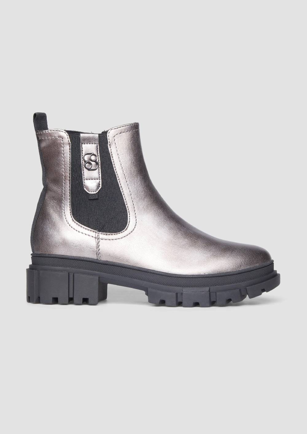 s.Oliver Chelsea Boots mit Logo-Detail Rabatte dieses Monats