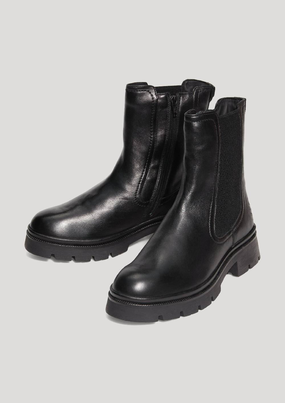 s.Oliver Chelsea Boots aus Schafsleder 2025