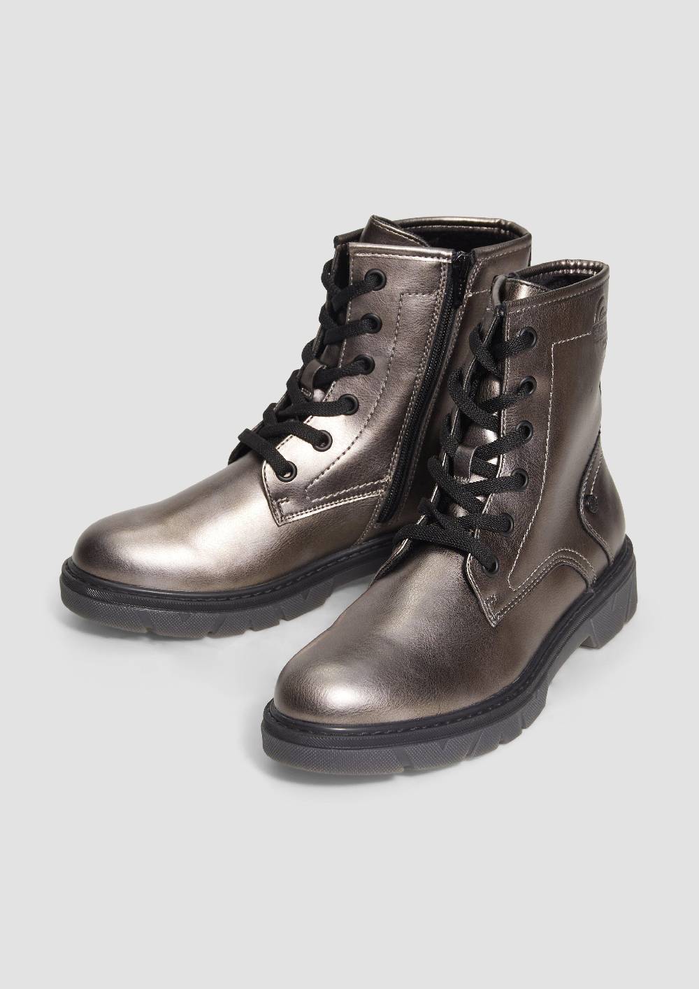 s.Oliver Stiefel mit Schnürung und Reißverschluss Verkauf