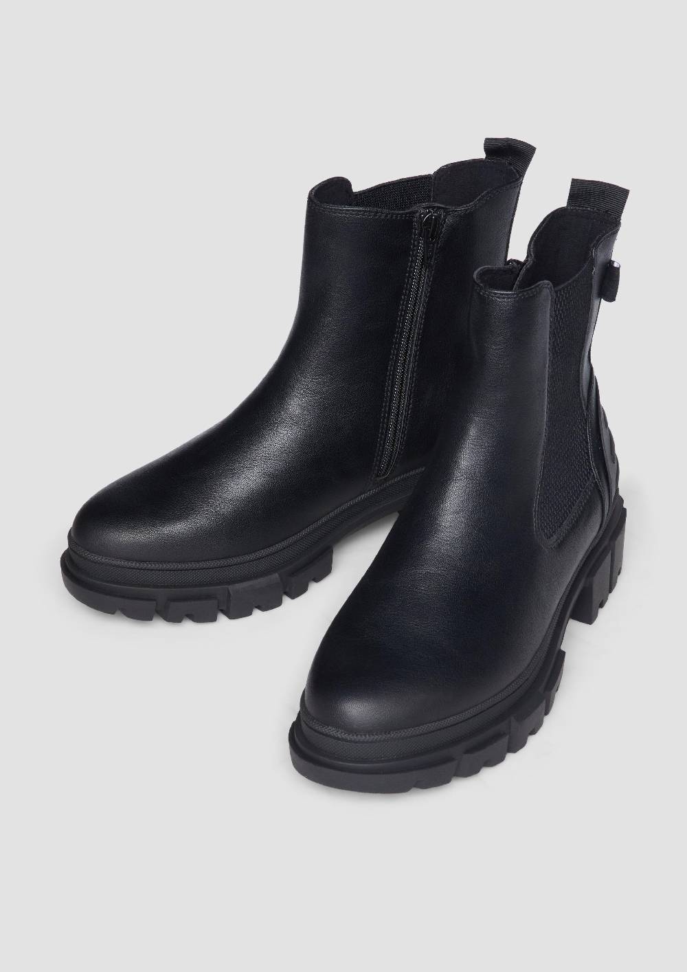 s.Oliver Chelsea Boots mit Kontrast-Detail Rabatt