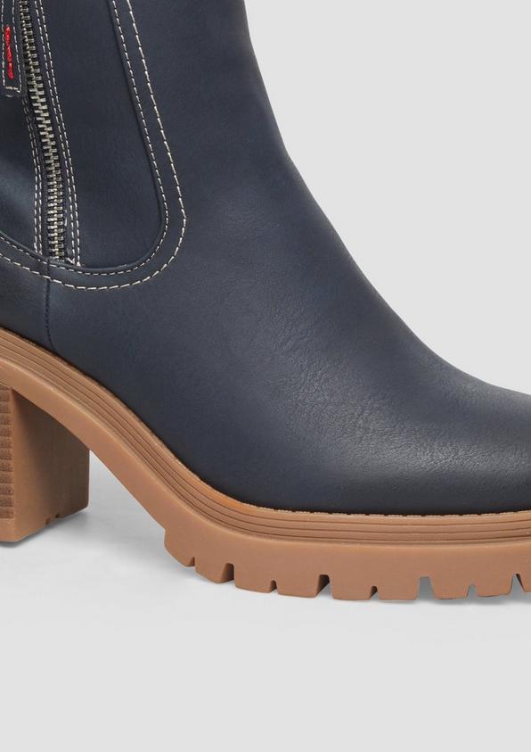 s.Oliver Stiefeletten mit Blockabsatz