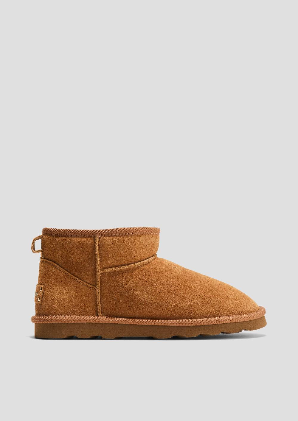 s.Oliver Flache Stiefel aus Leder Valentinstagsangebot