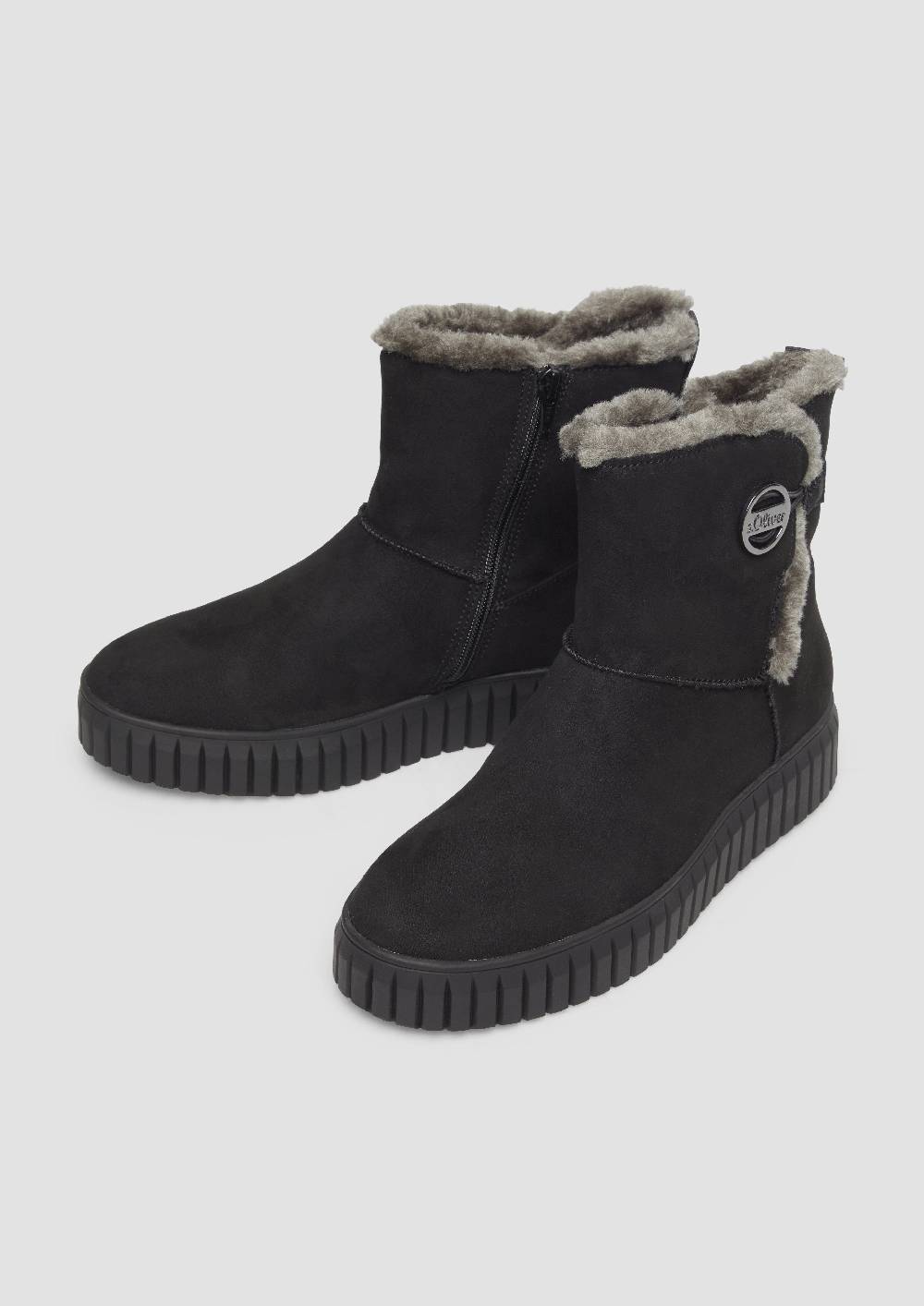 s.Oliver Gefütterte Boots mit Plateausohle Jubiläumsangebot