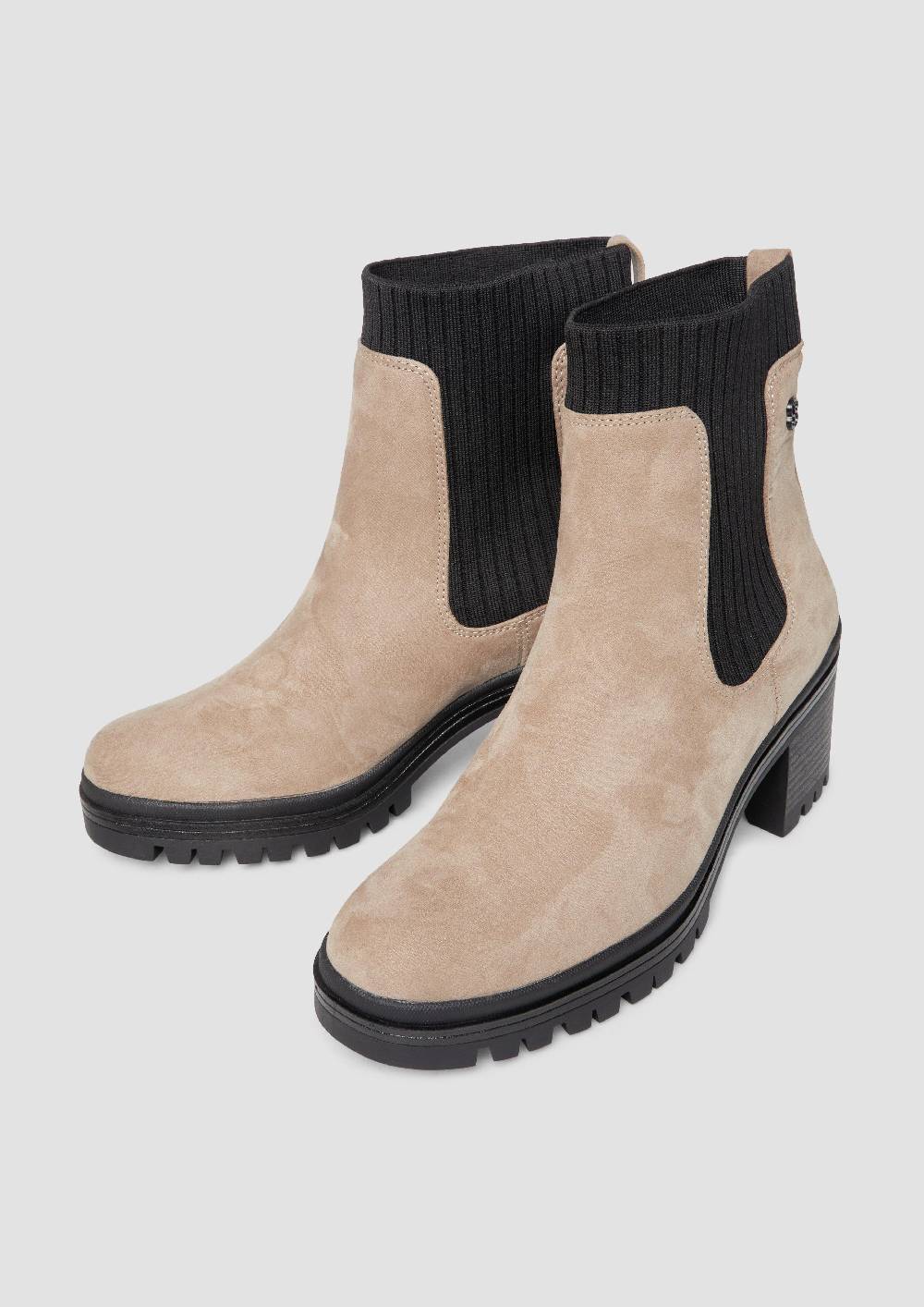 s.Oliver Stiefeletten mit Blockabsatz Heißer Verkauf