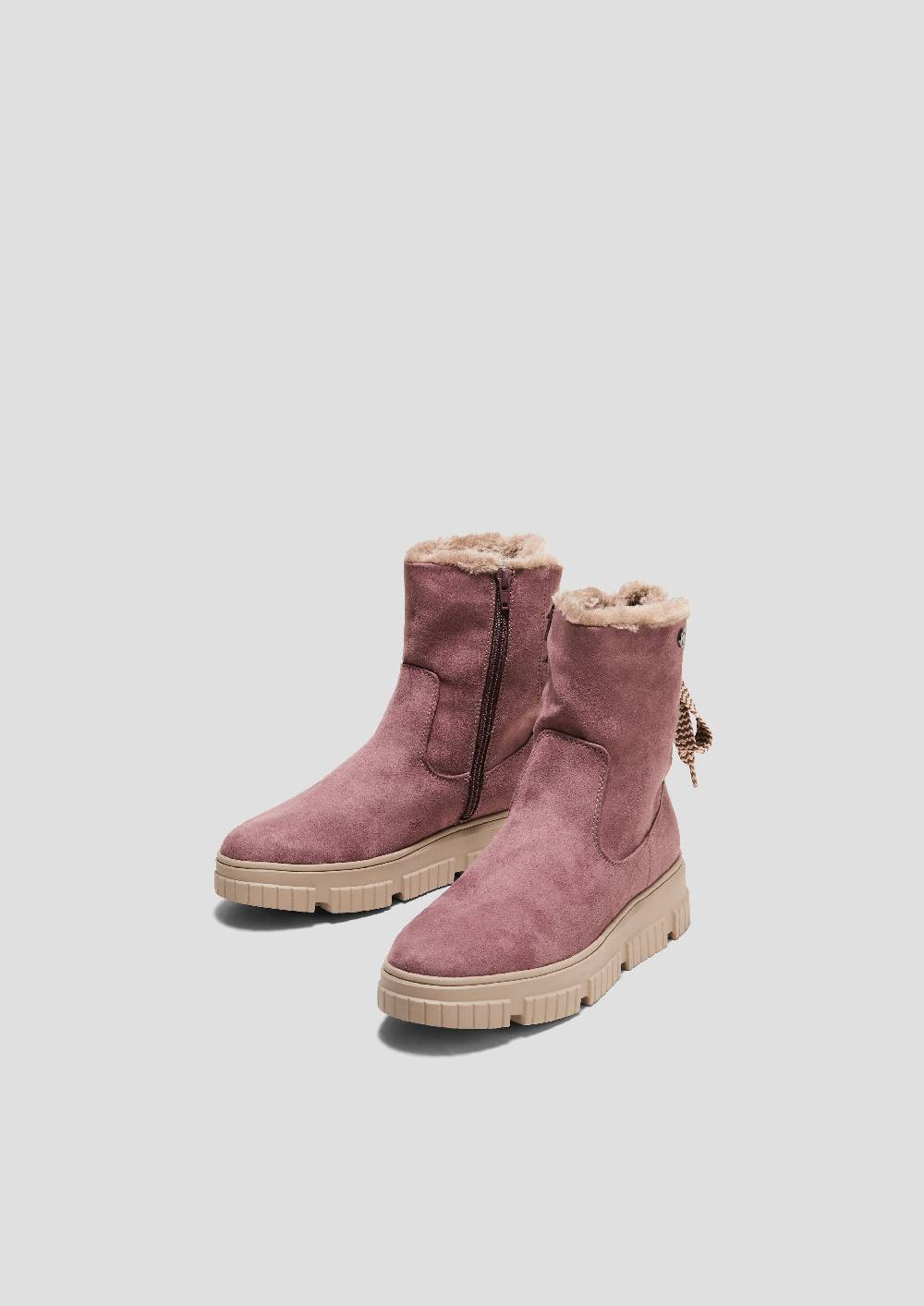 s.Oliver Winterstiefel mit Kunstfellfutter Top Angebot