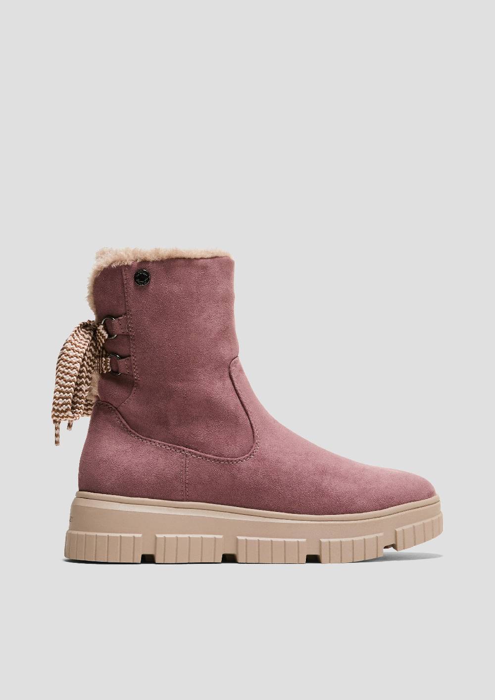 s.Oliver Winterstiefel mit Kunstfellfutter Top Angebot