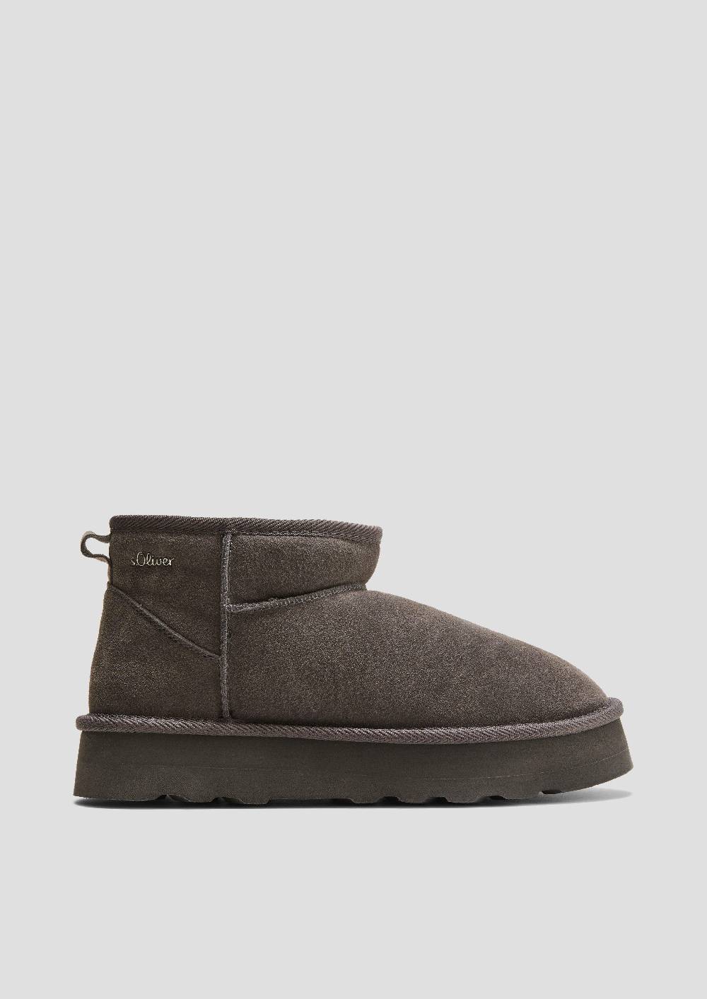 s.Oliver Stiefel mit Teddyplüsch-Futter Exklusive Angebote