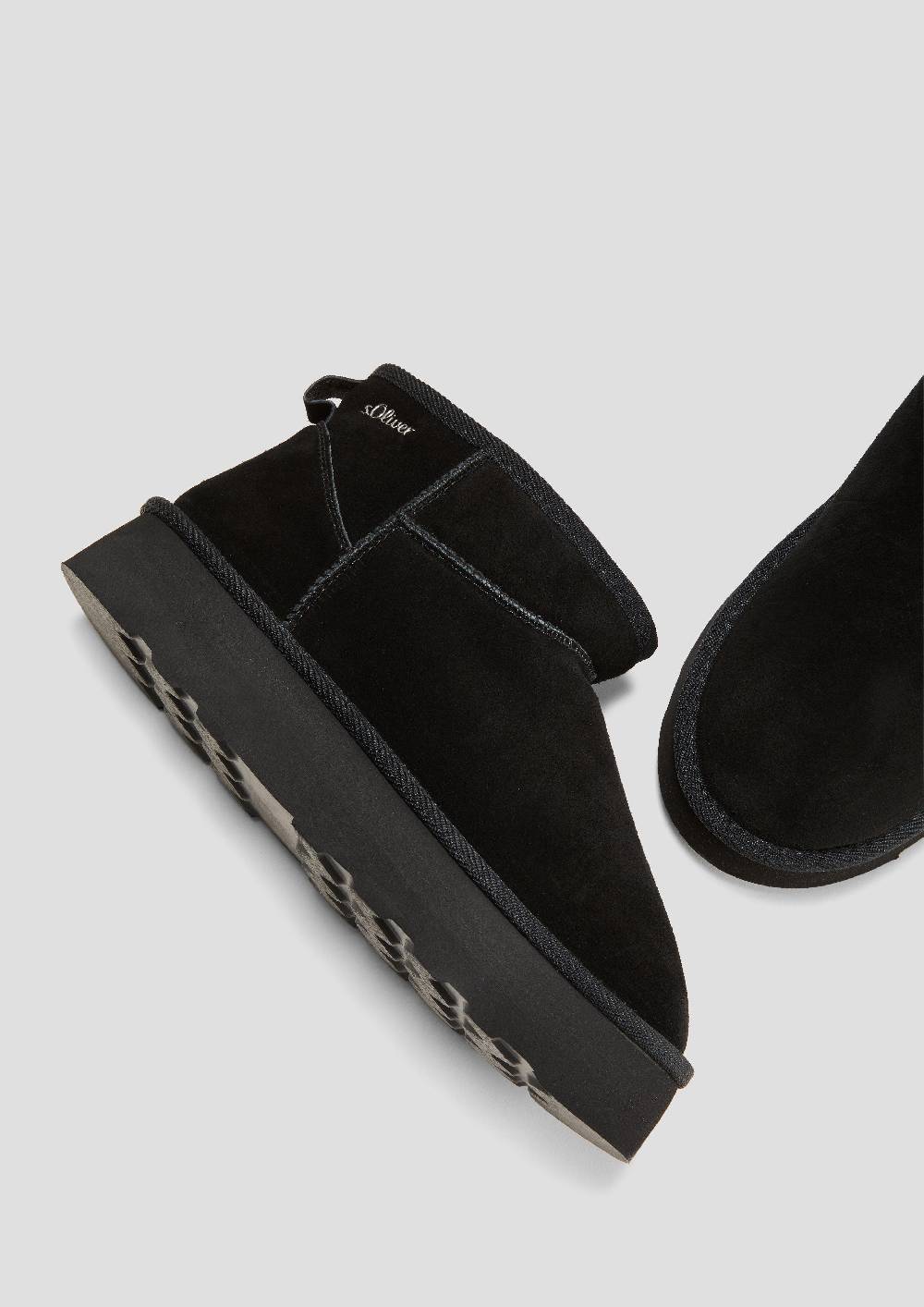 s.Oliver Stiefel mit Teddyplüsch-Futter Blitzangebot