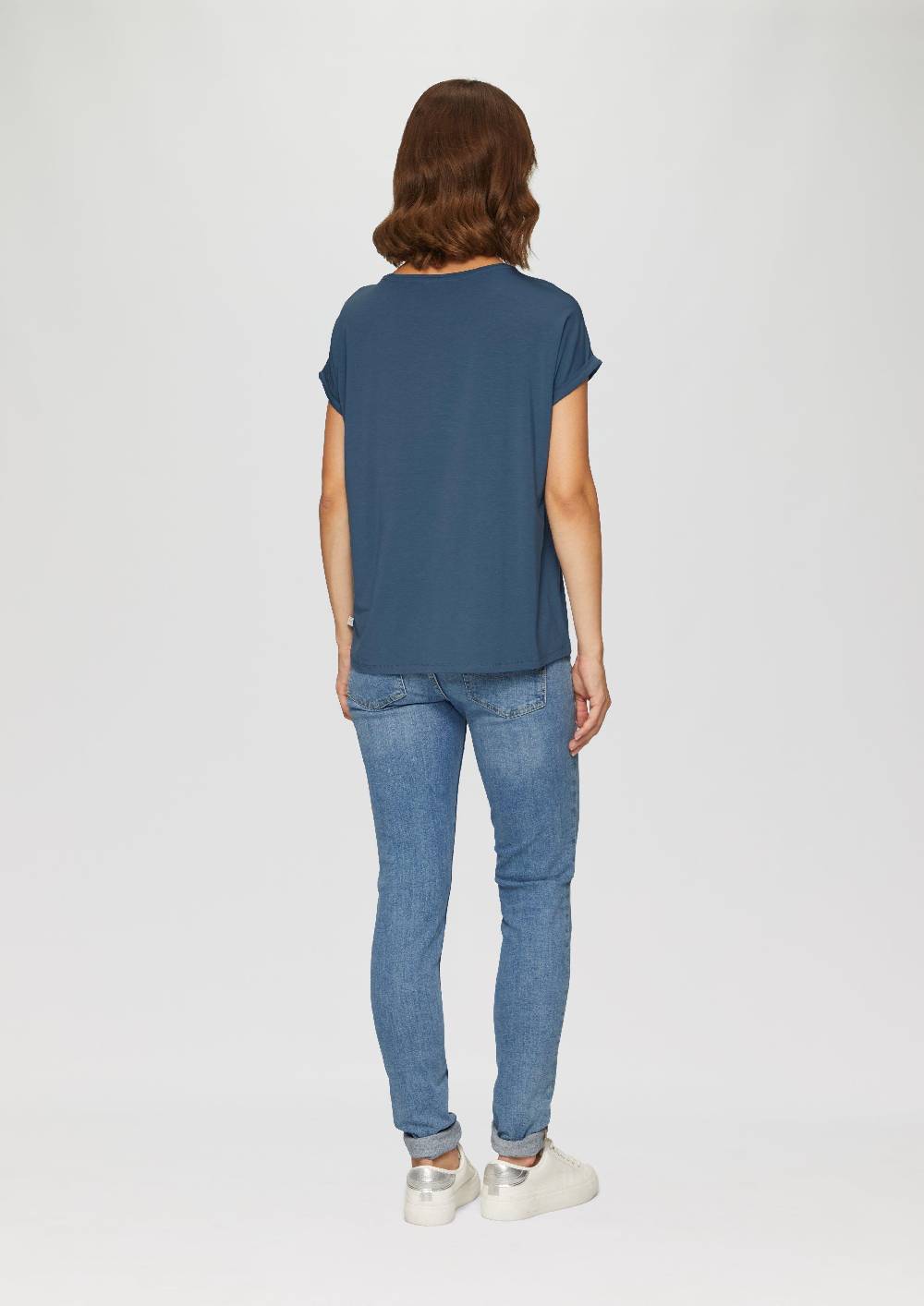 s.Oliver Loose-Fit-Shirt im Lyocellmix Tägliche Deals