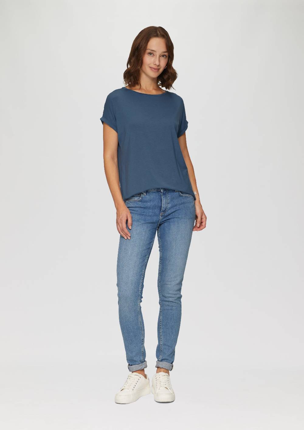 s.Oliver Loose-Fit-Shirt im Lyocellmix Tägliche Deals