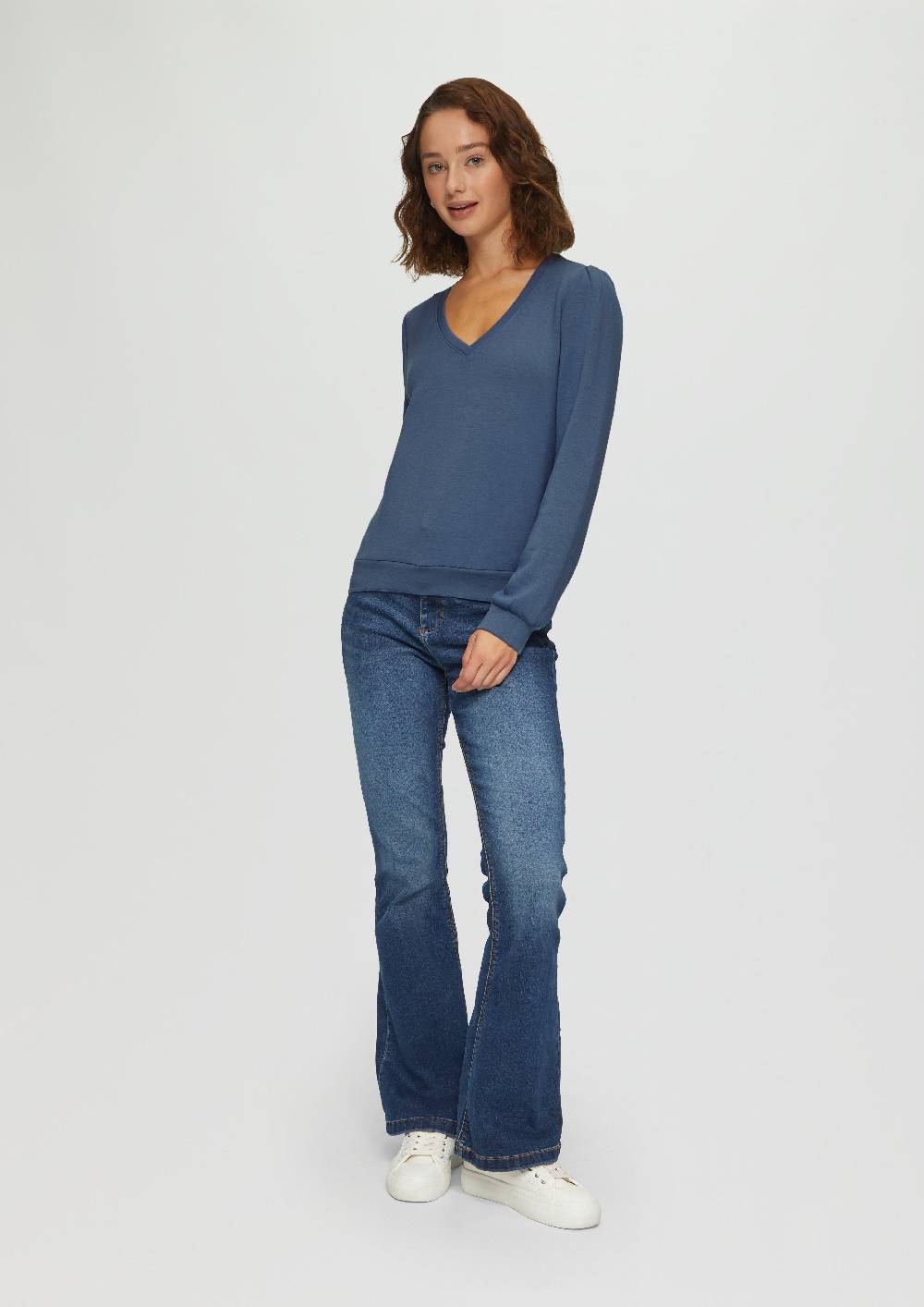 s.Oliver Sweatshirt aus weicher Viskose-Ware Sonderangebote