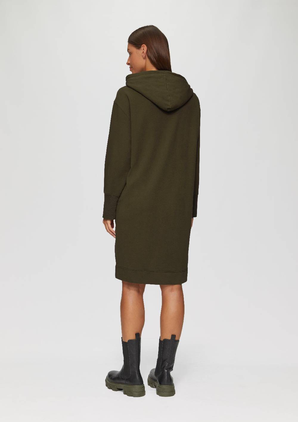 s.Oliver Sweatkleid mit Eingrifftaschen und vorgesetzter Seitennaht Begrenzte Freigabe
