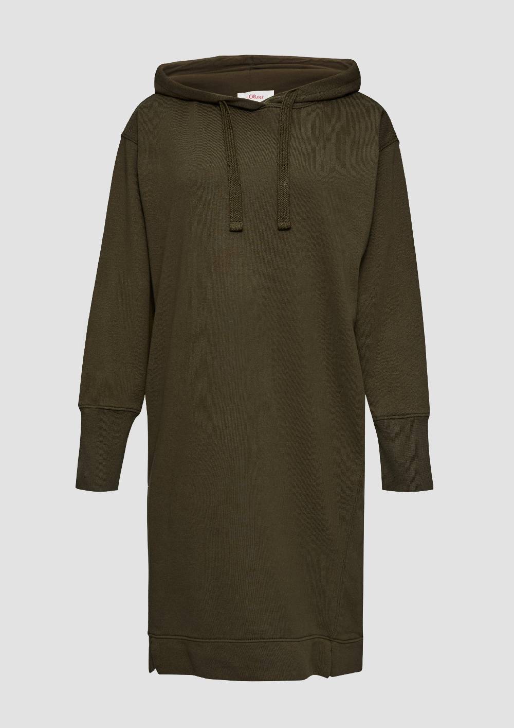 s.Oliver Sweatkleid mit Eingrifftaschen und vorgesetzter Seitennaht Begrenzte Freigabe