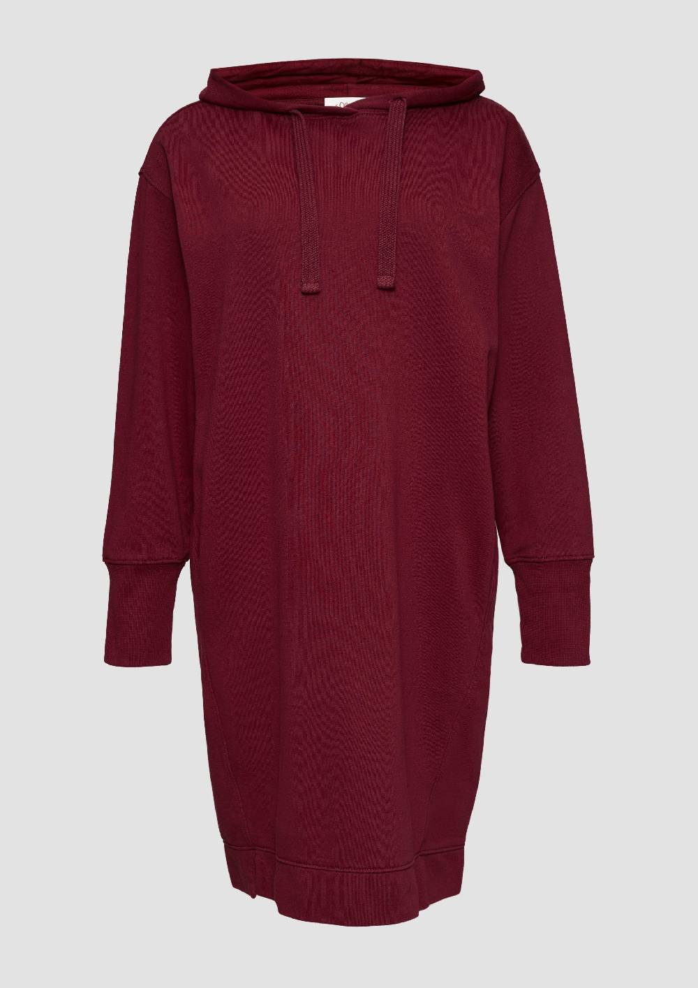 s.Oliver Sweatkleid mit Eingrifftaschen und vorgesetzter Seitennaht Letzte 3 Tage