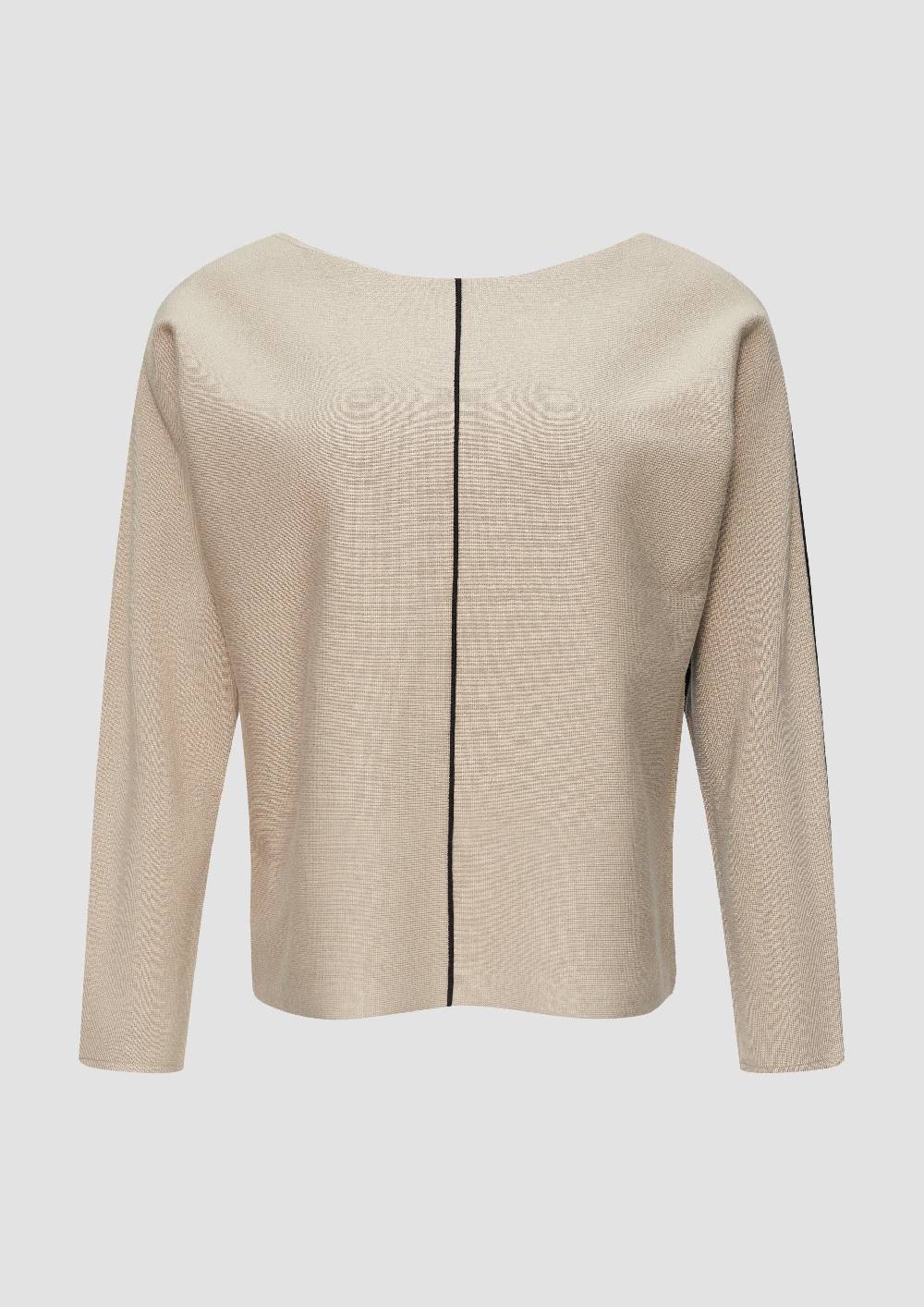 s.Oliver Modischer Strickpullover mit Fledermausärmel Letzte 2 Tage