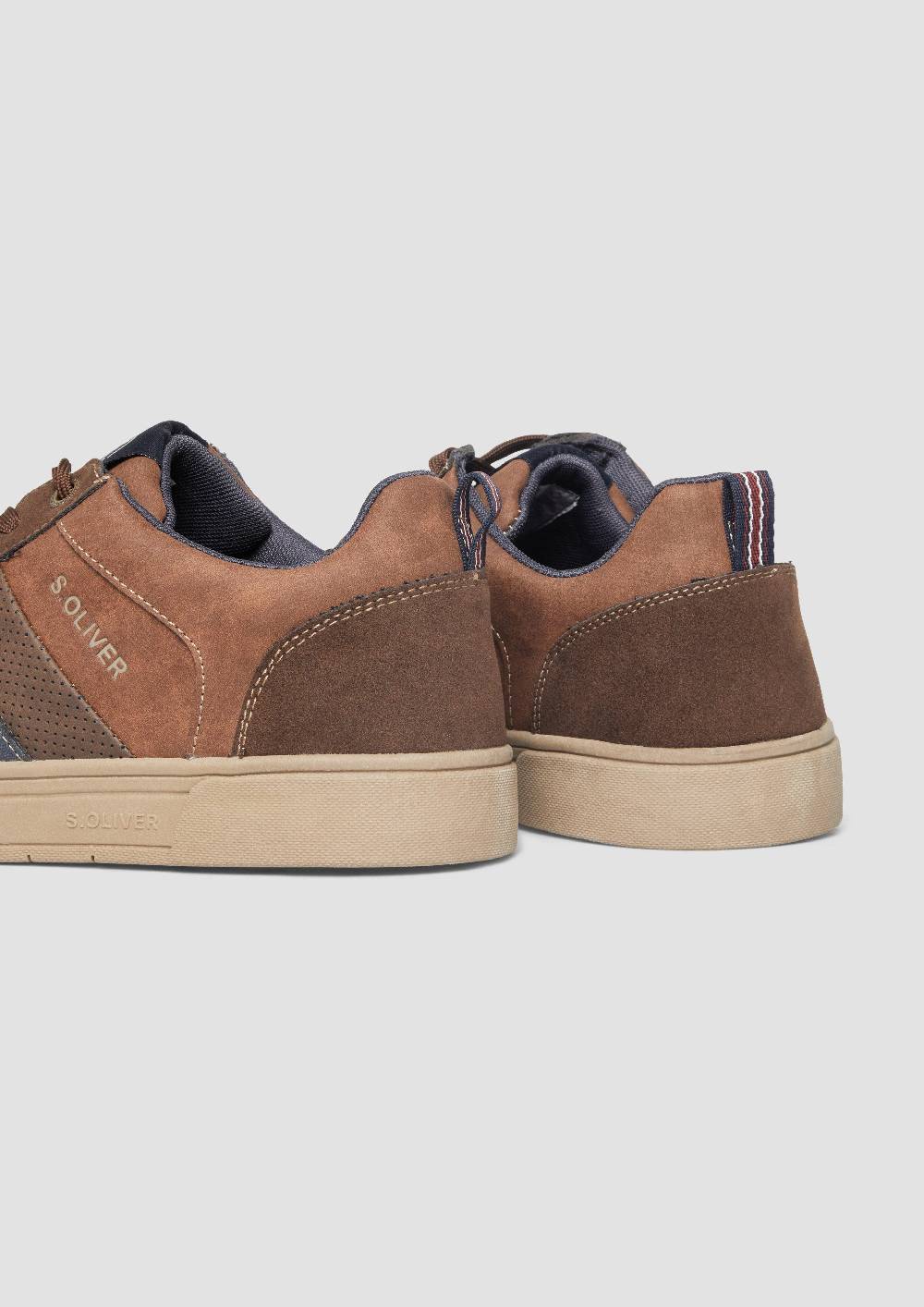s.Oliver Sneaker in Leder-Optik Bis zu 65% Rabatt