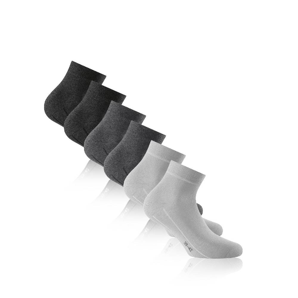 Rohner Socks Sneaker Plus 3er Pack 64-2252/009/35-38 Sonderangebot