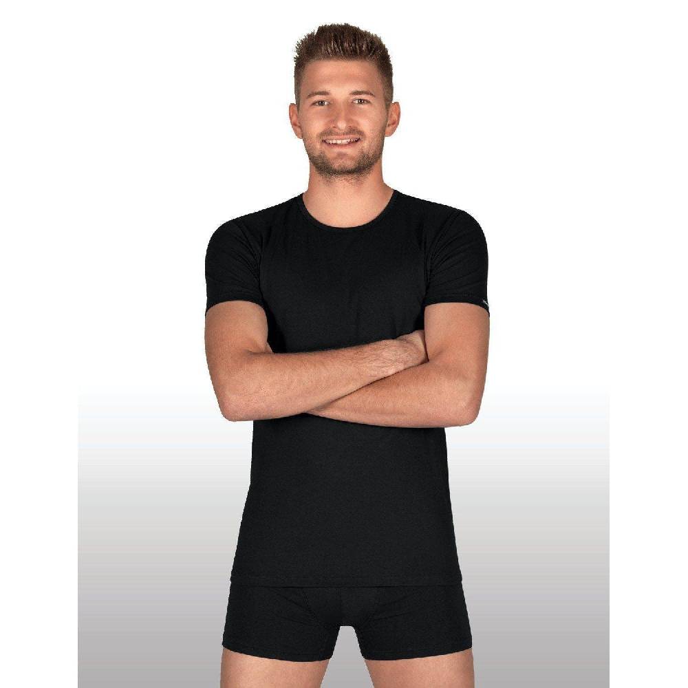 Rohner Socks Men Shirt T-Neck Basic 64-9521/008/S Blitzverkäufe