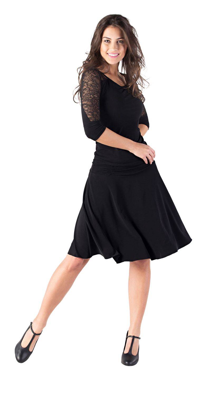Rumpf So Danca Damen Tanzshirt E10987 Günstiger Verkauf