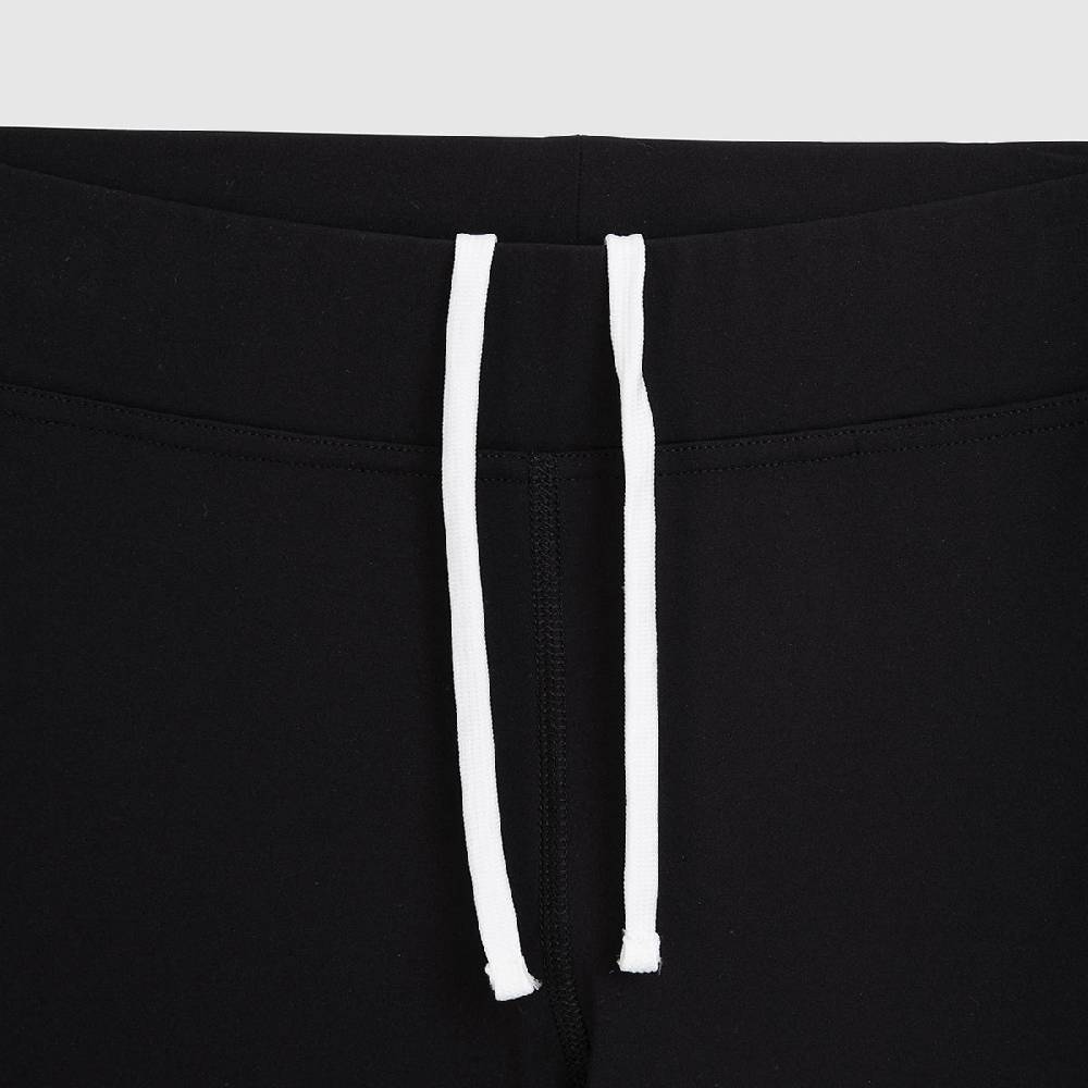 Runamics Lange Lauftights Herren, schwarz, mit Tasche Limitierter Zeitrabatt