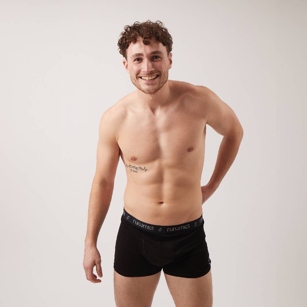 Runamics Fair Underwear - Boxershorts Herren schwarz