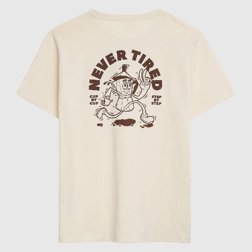 Runamics Never Tired T-Shirt, Biobaumwolle, unisex, undyed